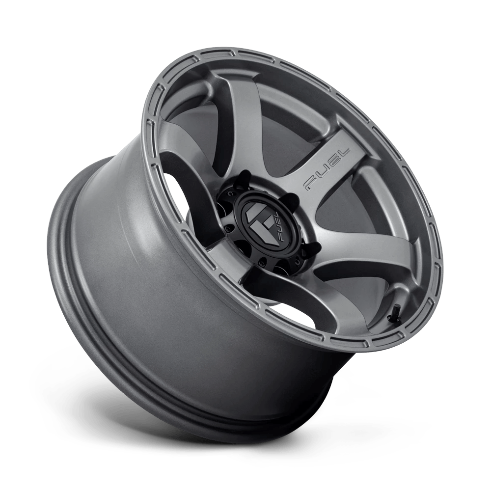 Fuel: kolo RUSH 18X9 6X120 67.1 GD 20MM Šedá - Obrázek 3