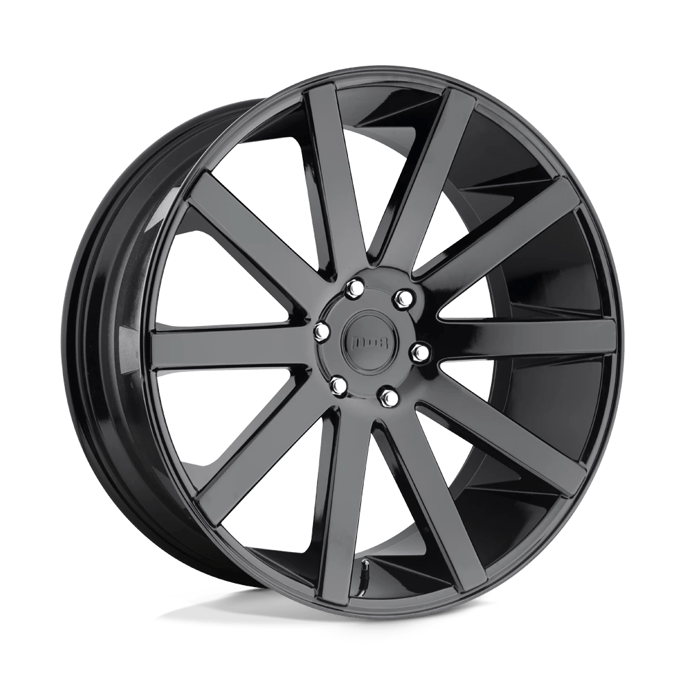 DUB: Felge SHOT CALLA 22X9.5 6X5.5 106.1 BL +20 Schwarz – Bild 2