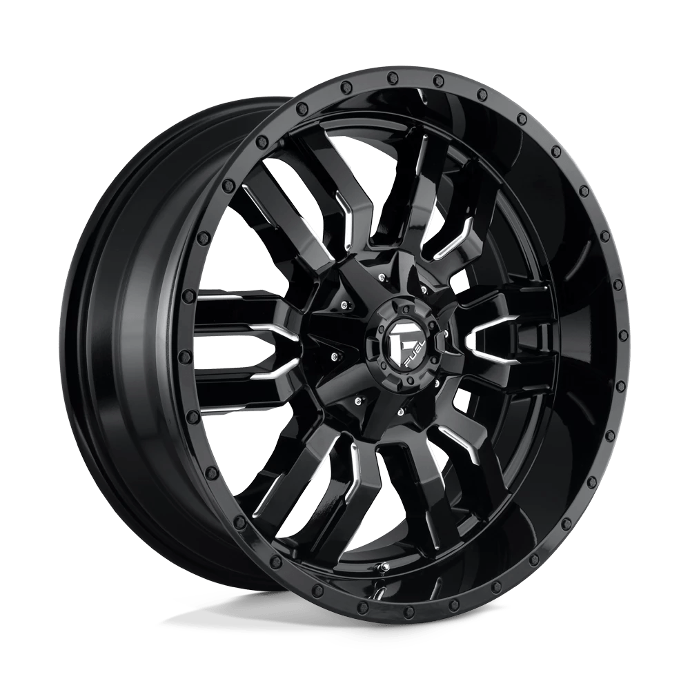 Fuel: Felge SLEDGE 22X10 8X180 124.2 NBL +10 Schwarz – Bild 2
