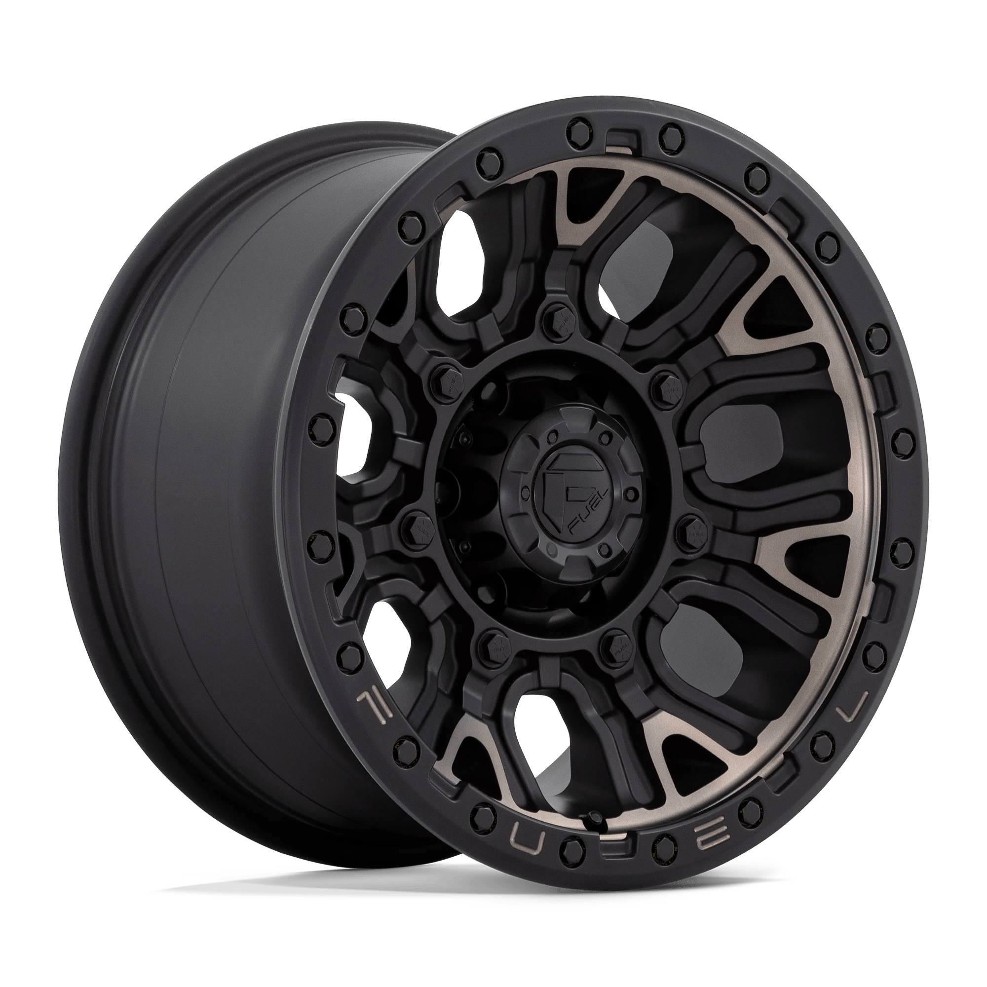 Fuel: cerchio TRACTION 17X9 6X120 67 MBT +1 Nero - immagine 2