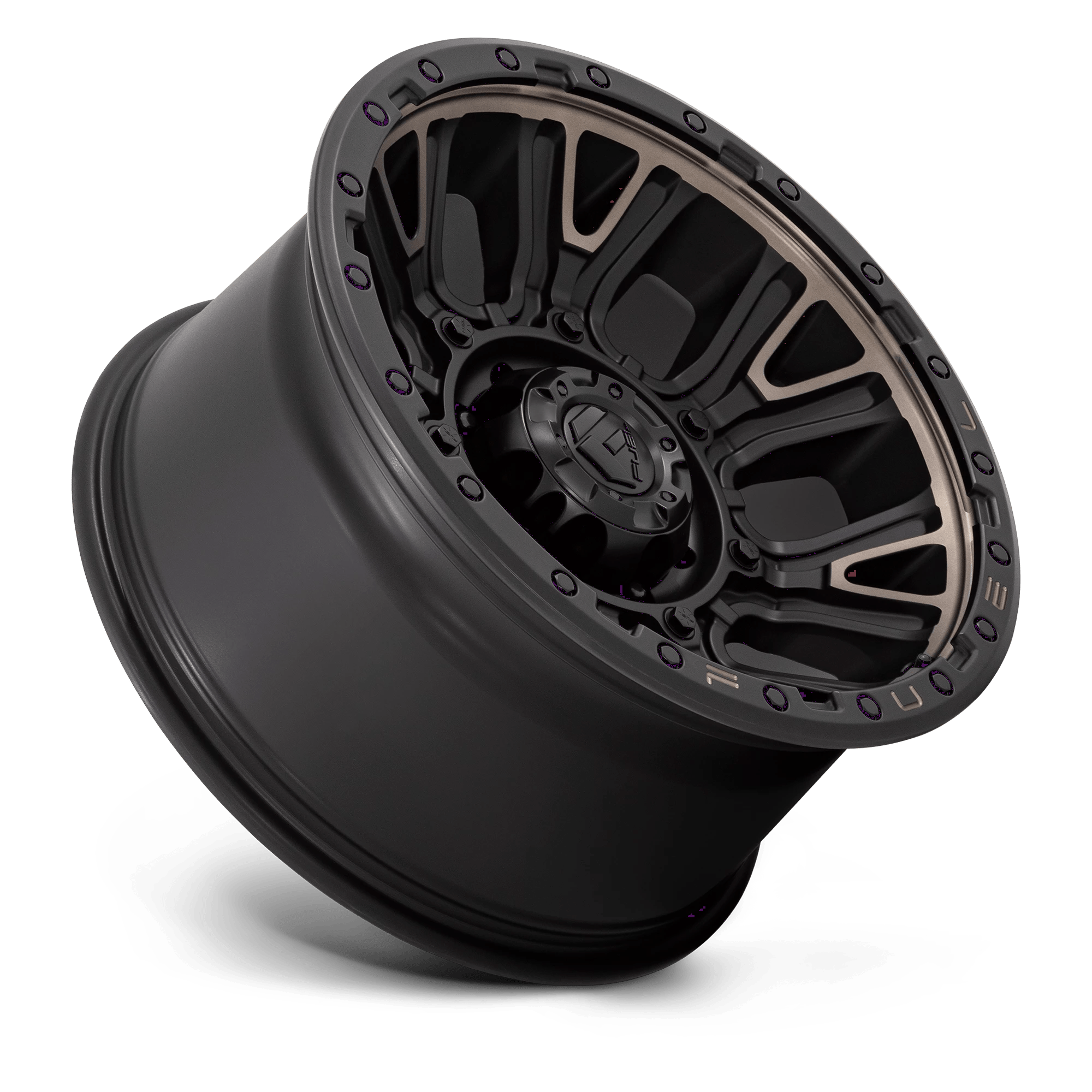 Fuel: cerchio TRACTION 20X10 8X180 124 MBT -18 Nero - immagine 3
