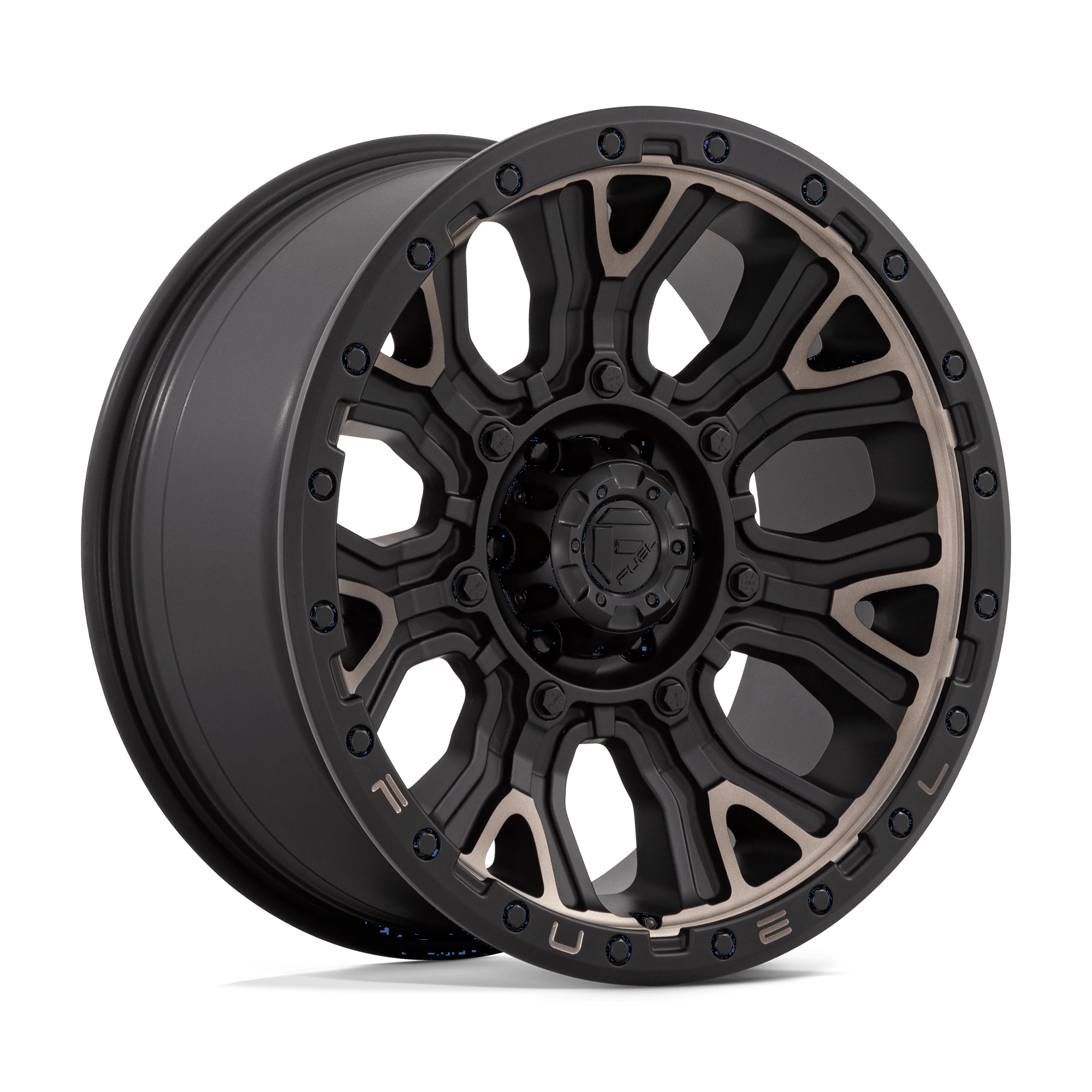 Fuel: cerchio TRACTION 20X9 6X135 87 MBT +1 Nero - immagine 2