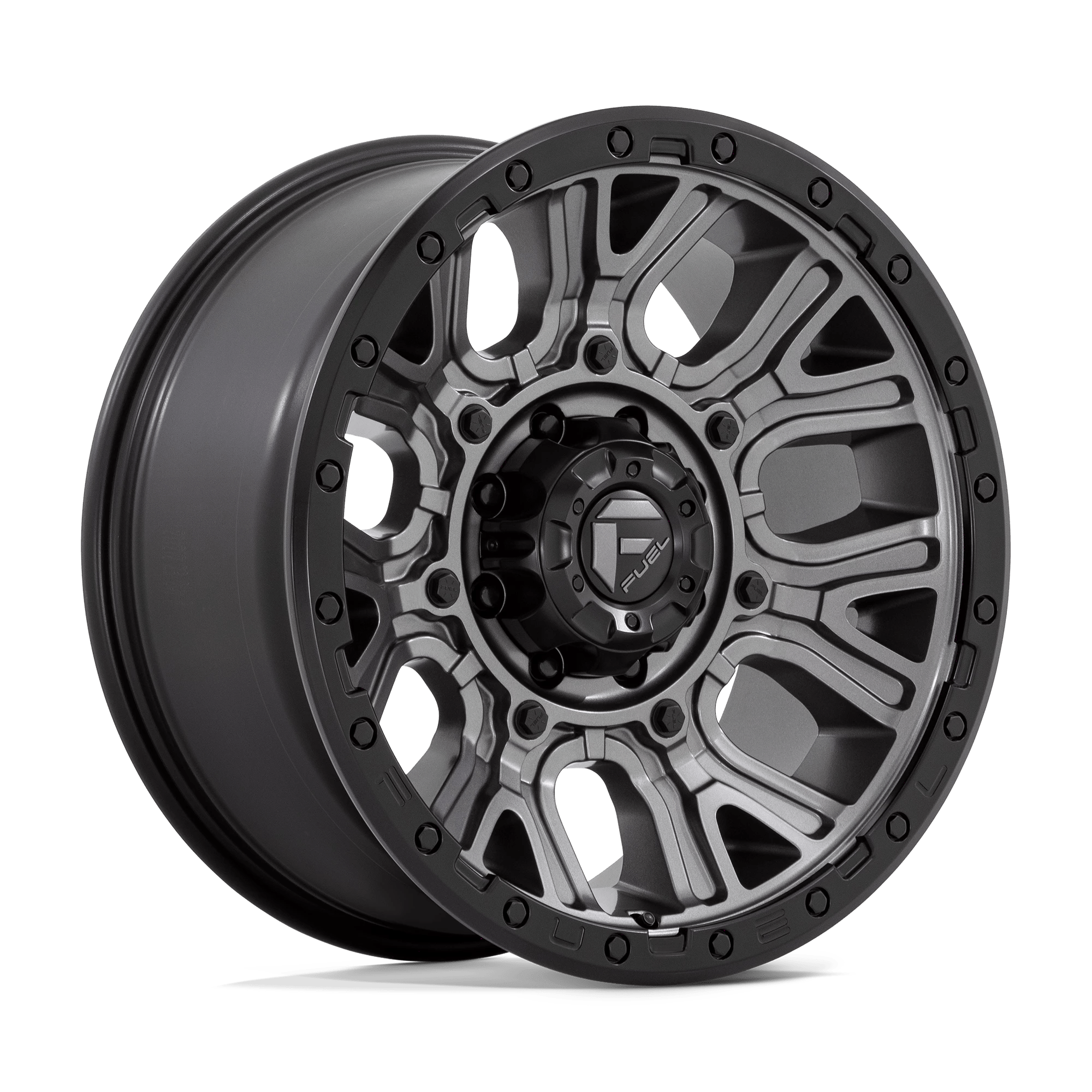 Fuel: Felge TRACTION 20X9 8X180 124 GDB +1 Grau – Bild 2