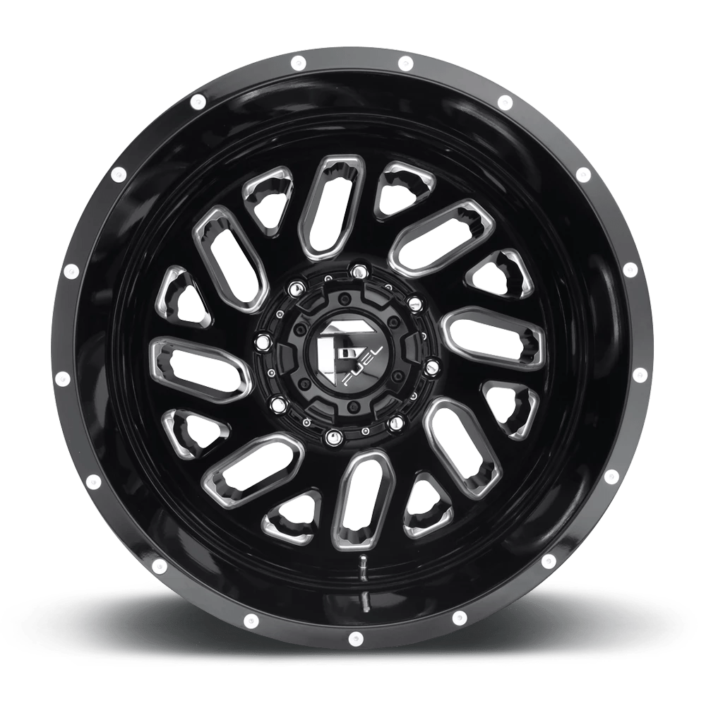 Fuel: Felge TRITON DRW 22X8.25 8X200 -201 NBL (DR) Schwarz – Bild 4