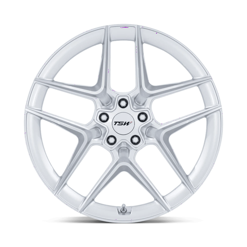 TSW: Felge SLIPSTREAM 19X8.5 5X112 66 +42 GSLV-MCH Silber – Bild 4