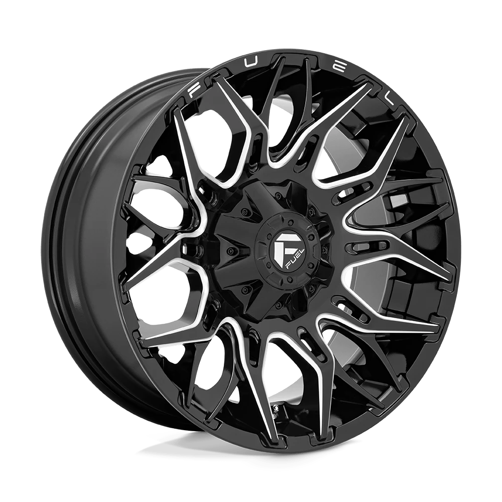 Fuel: kolo TWITCH 20X10 8X170 125.1 NBL -18MM Černý - Obrázek 2