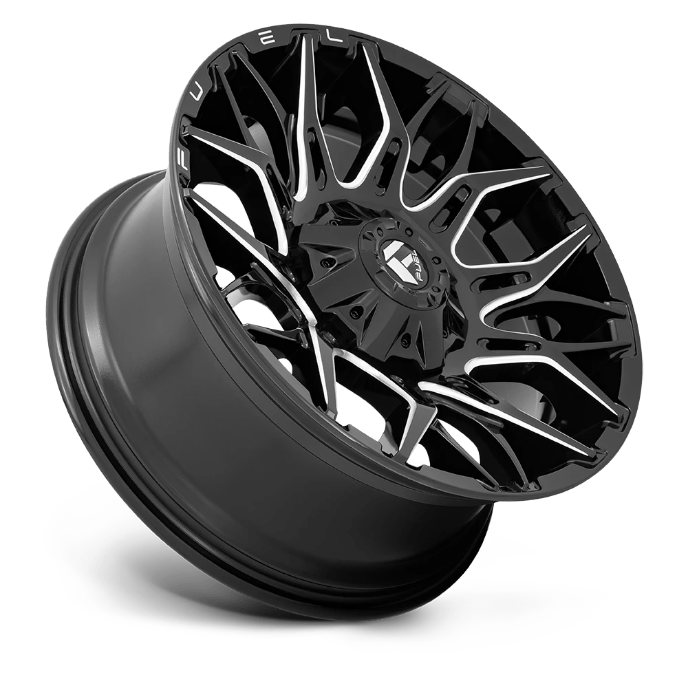 Fuel: kolo TWITCH 20X10 8X170 125.1 NBL -18MM Černý - Obrázek 3