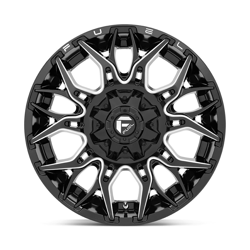 Fuel: kolo TWITCH 20X10 8X170 125.1 NBL -18MM Černý - Obrázek 4