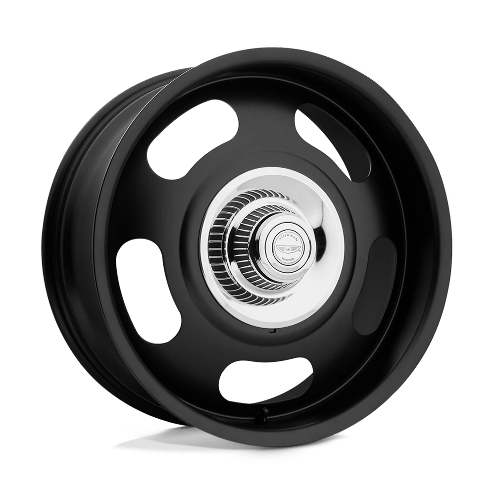 American Racing Vintage: wheel VN506 17X9 5X4.75/5.0 Black 12MM - Image 2