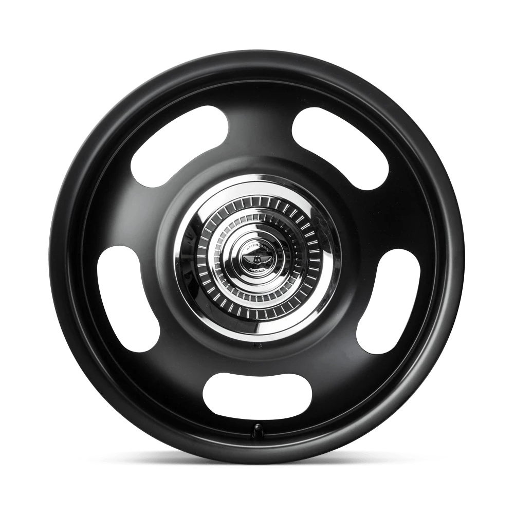 American Racing Vintage: wheel VN506 17X9 5X4.75/5.0 Black 12MM - Image 3