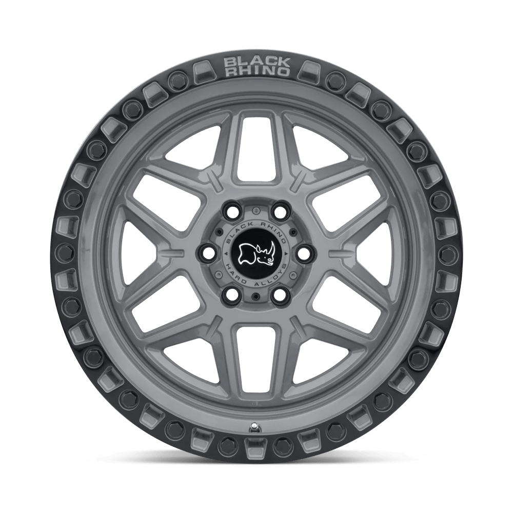 Black Rhino: Felge BR KELSO 20X9 6X139 -12 112 BTL GRY BLK Grau – Bild 4