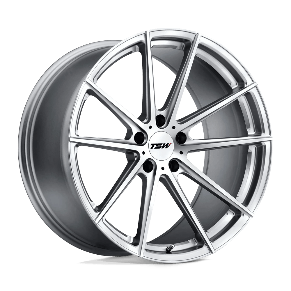 TSW: cerchio TW BATHRST 19X8.5 5X114 +15 76 SLV MIR Argento - immagine 2