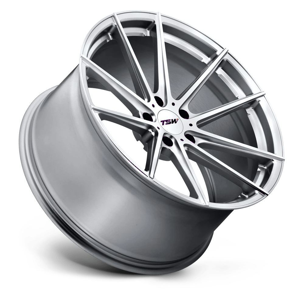 TSW: cerchio TW BATHRST 19X8.5 5X114 +15 76 SLV MIR Argento - immagine 3