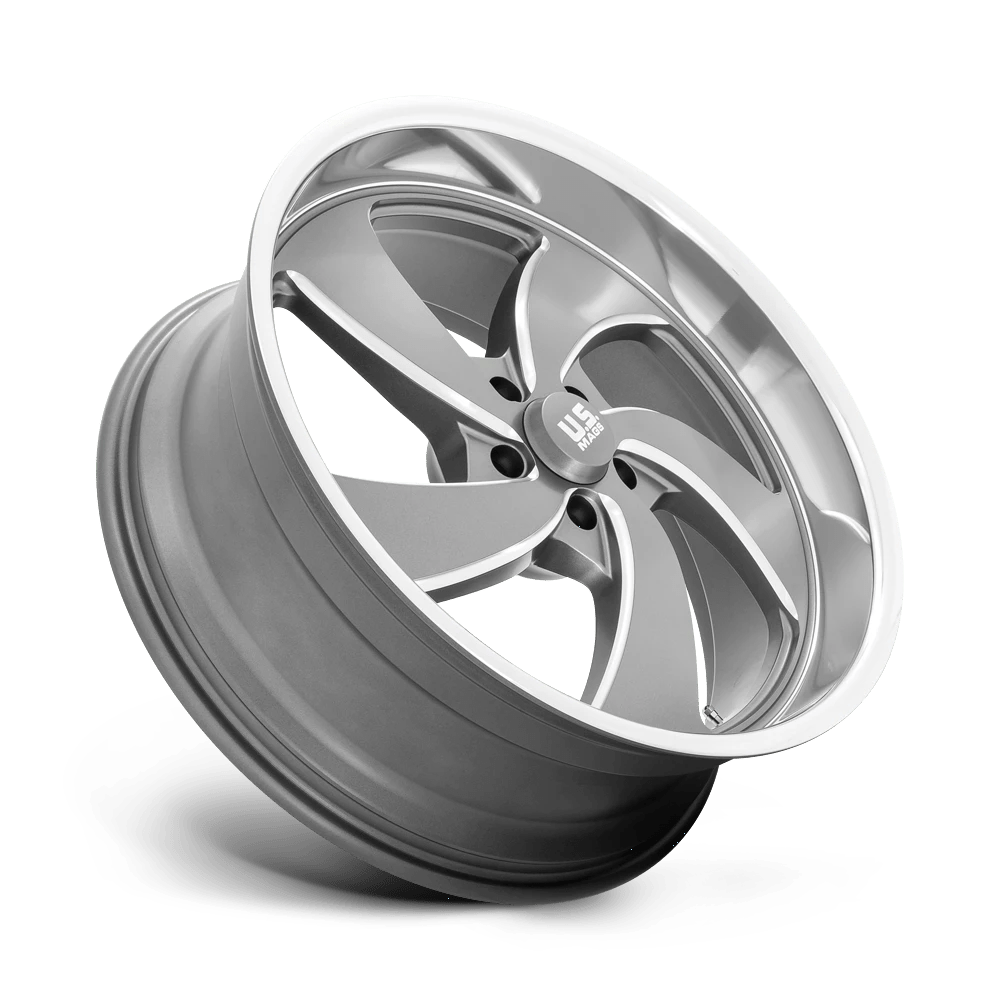 US Mag: Felge DESPERADO 22X8.5 5X4.75 72 NGD 01MM L Grau – Bild 3