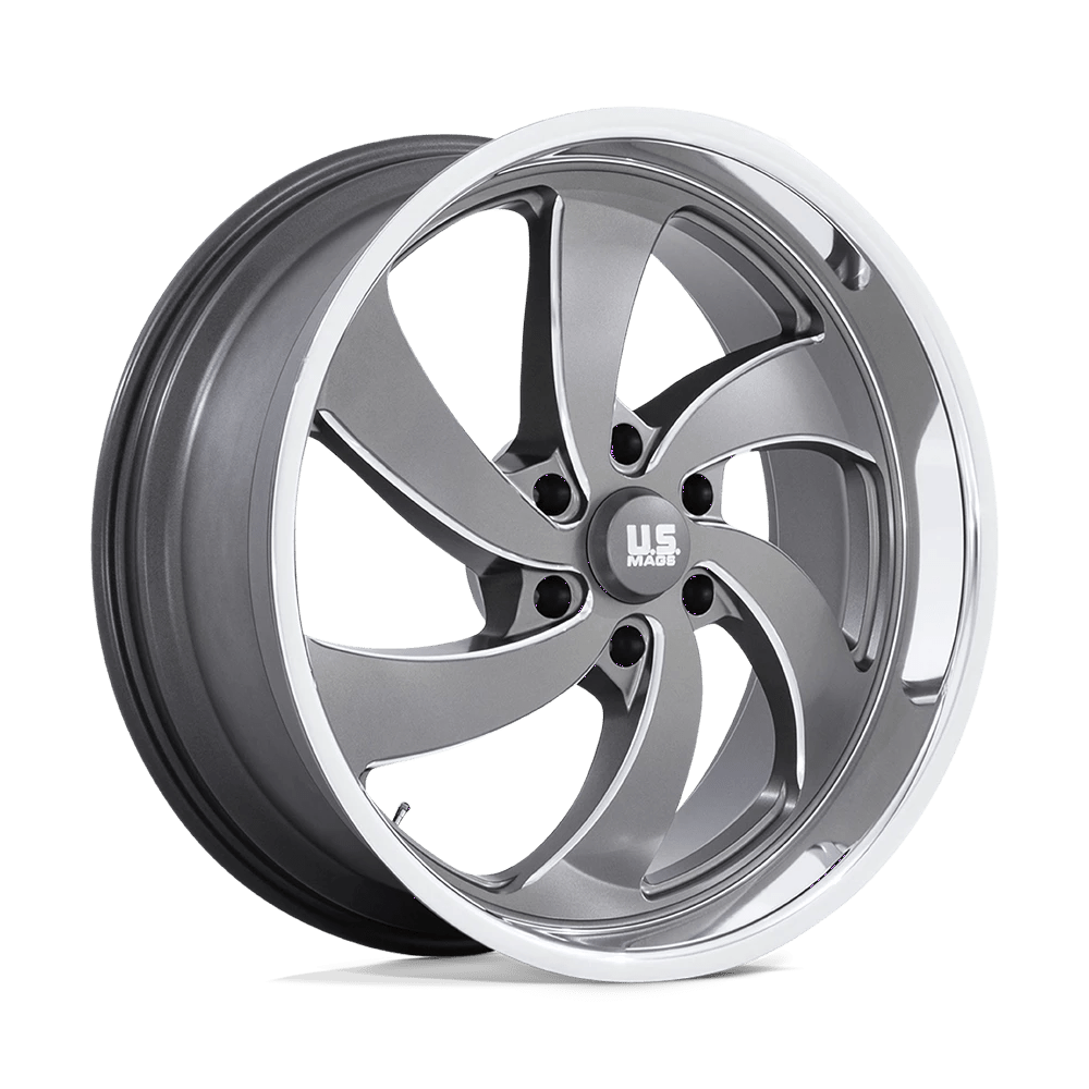 US Mag: Felge DESPERADO 22X9 6X5.5 78 +25 NGD Grau – Bild 2