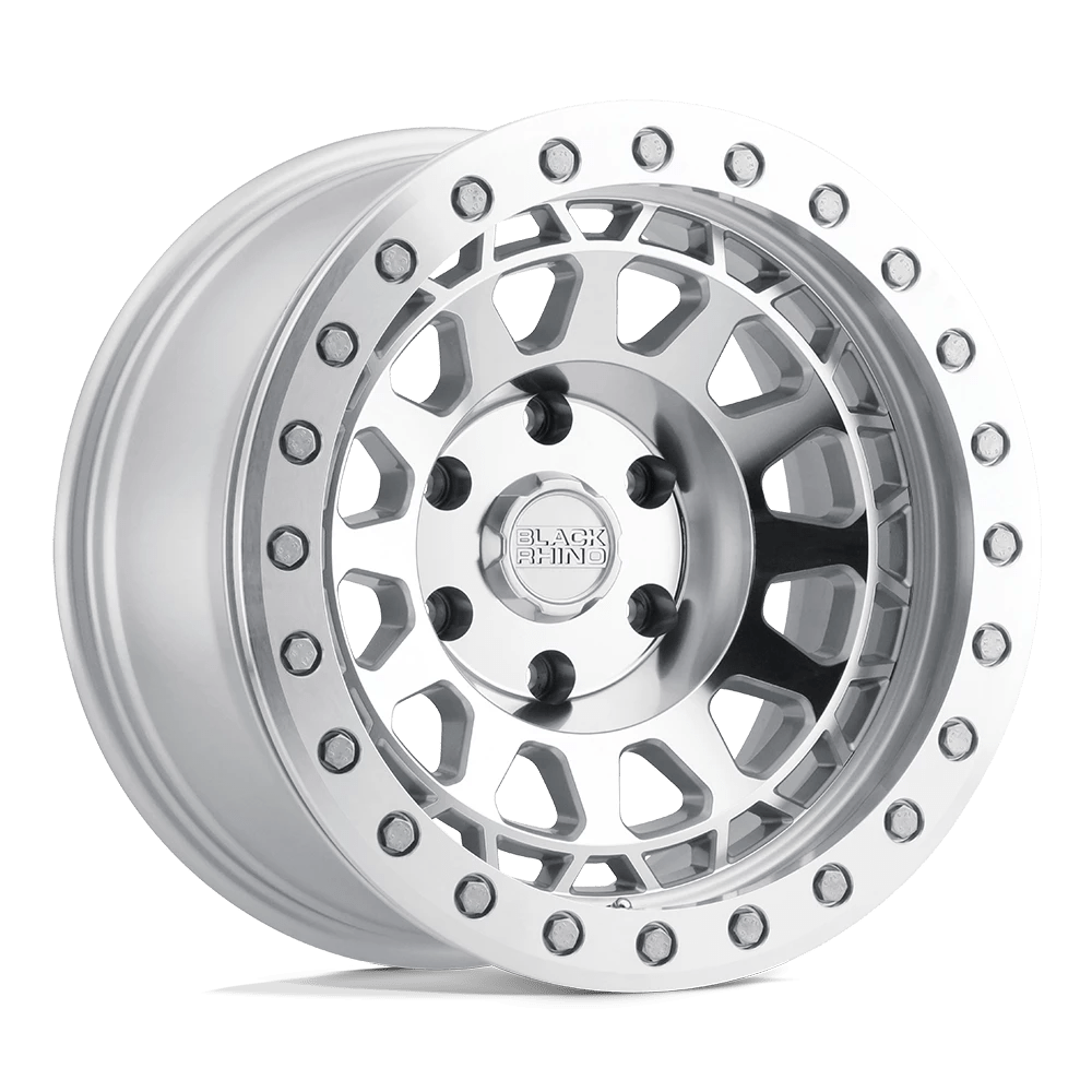 Black Rhino: cerchio BR PRIMM 17X9 6X139 +0 112 SLV MIR Argento - immagine 2