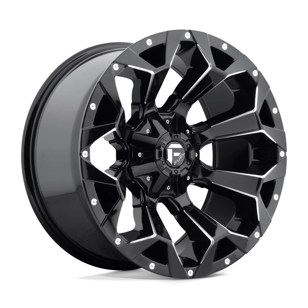 Fuel: kolo ASSAULT 20X9 8X170 125.1 NBL +20 Černý - Obrázek 2