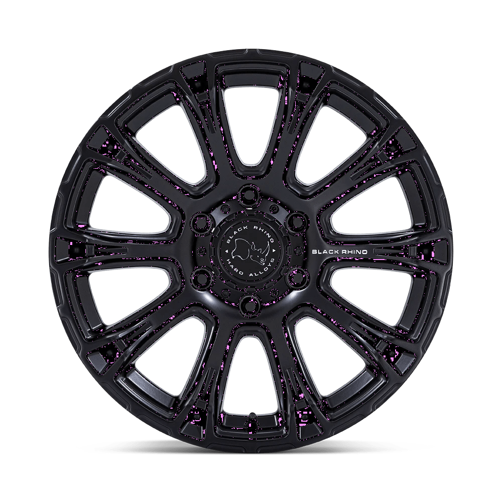 Black Rhino: cerchio DIAMONDBACK 17X9 5X5 71 +12 Nero - immagine 4