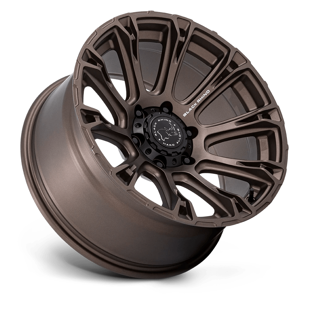 Black Rhino: cerchio DIAMONDBACK 18X9 6X5.5 106 +12 Bronzo - immagine 3