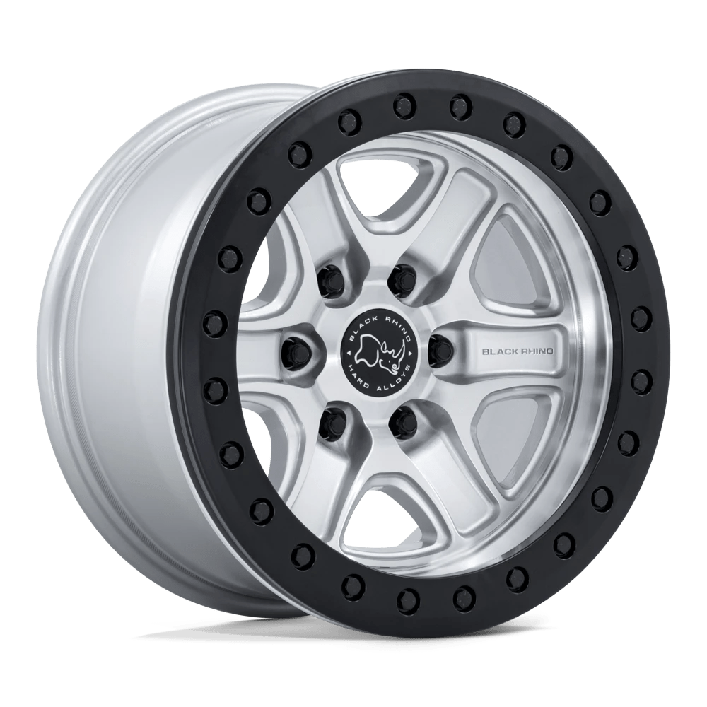 Black Rhino: kolo ECHO TRAIL LOCK 17X8.5 6X5.5 +0 SLV-MCH Stříbro - Obrázek 2