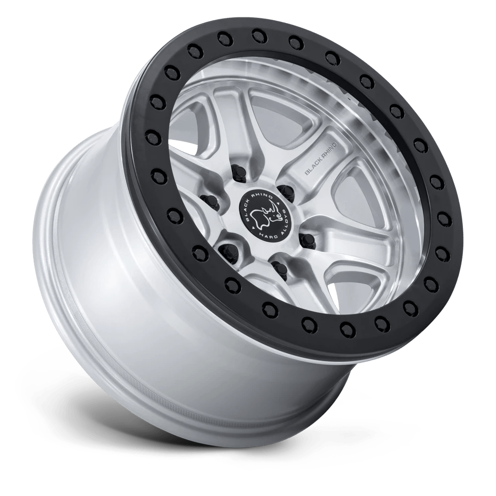 Black Rhino: kolo ECHO TRAIL LOCK 17X8.5 6X5.5 +0 SLV-MCH Stříbro - Obrázek 3