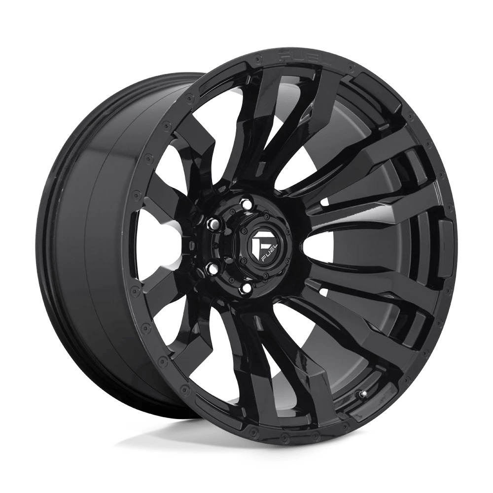 Fuel: cerchio BLITZ 20X9 8X170 125.1 BL +20 Nero - immagine 2