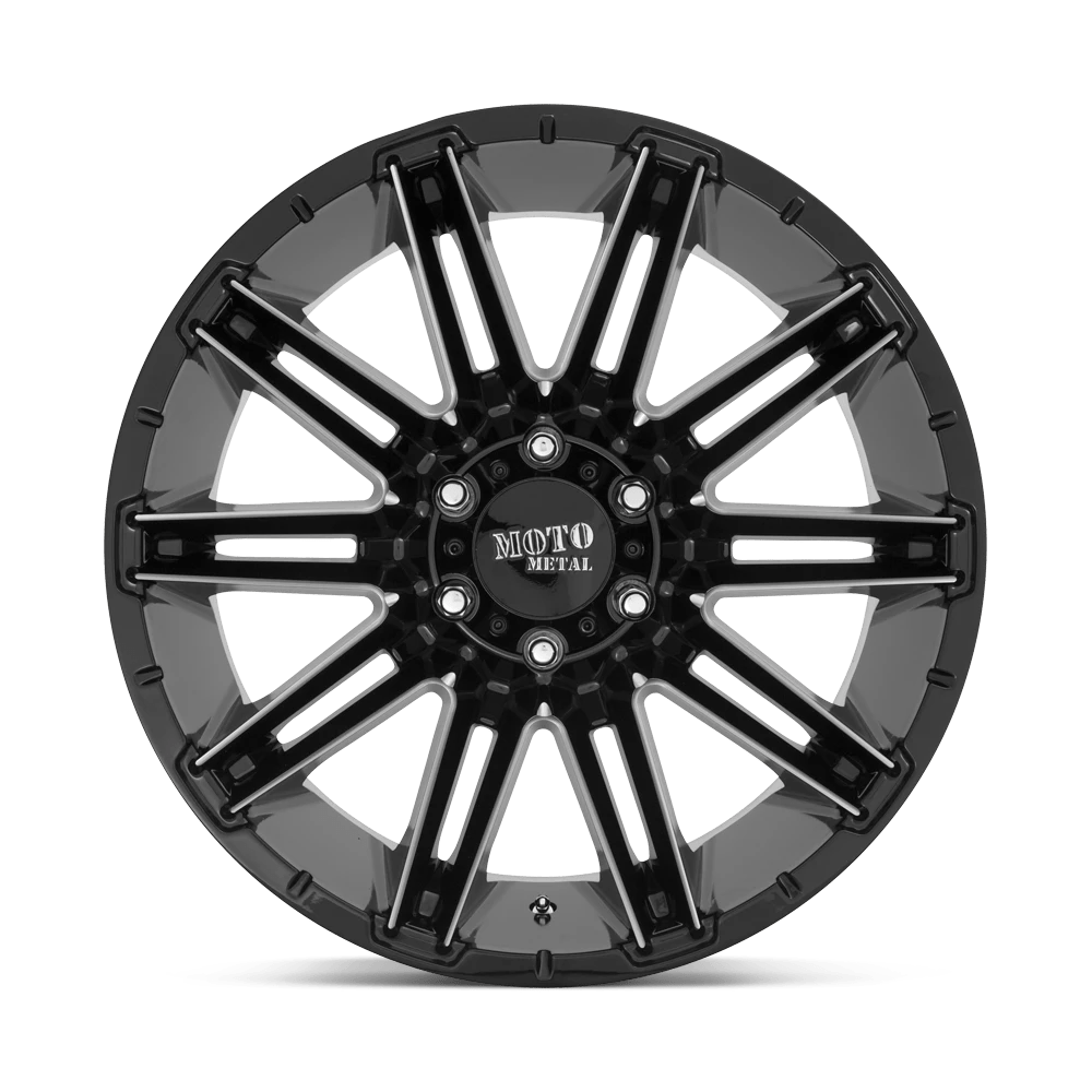Moto Metal: Felge MO998 22X10 6X5.5 Schwarz -18MM – Bild 4