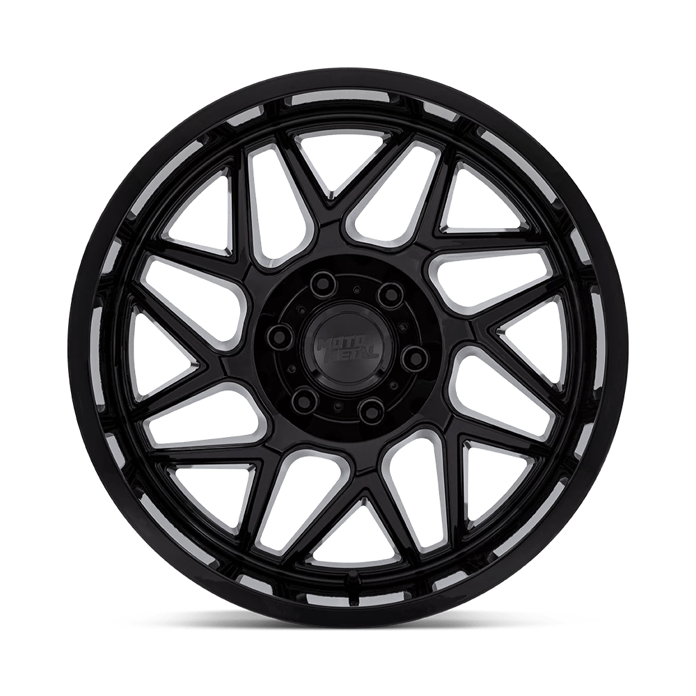 Moto Metal: Felge TURBINE 20X9 8X6.5 125 +1 Schwarz – Bild 4