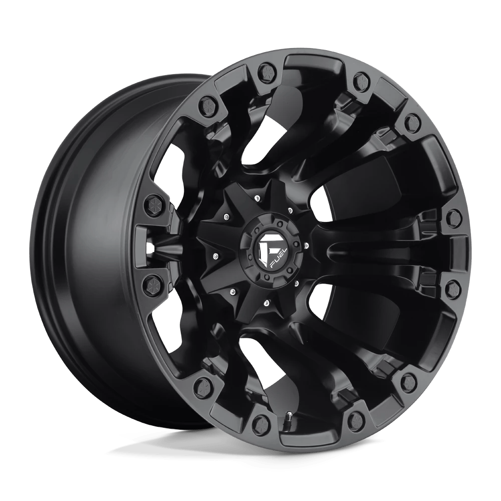 Fuel: cerchio VAPOR 18X9 8X170 125.1 BD +01 Nero - immagine 2