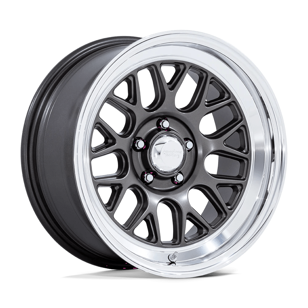 American Racing Vintage: kolo G-FORCE 17X8 5X4.5 72 +0 Šedá - Obrázek 2