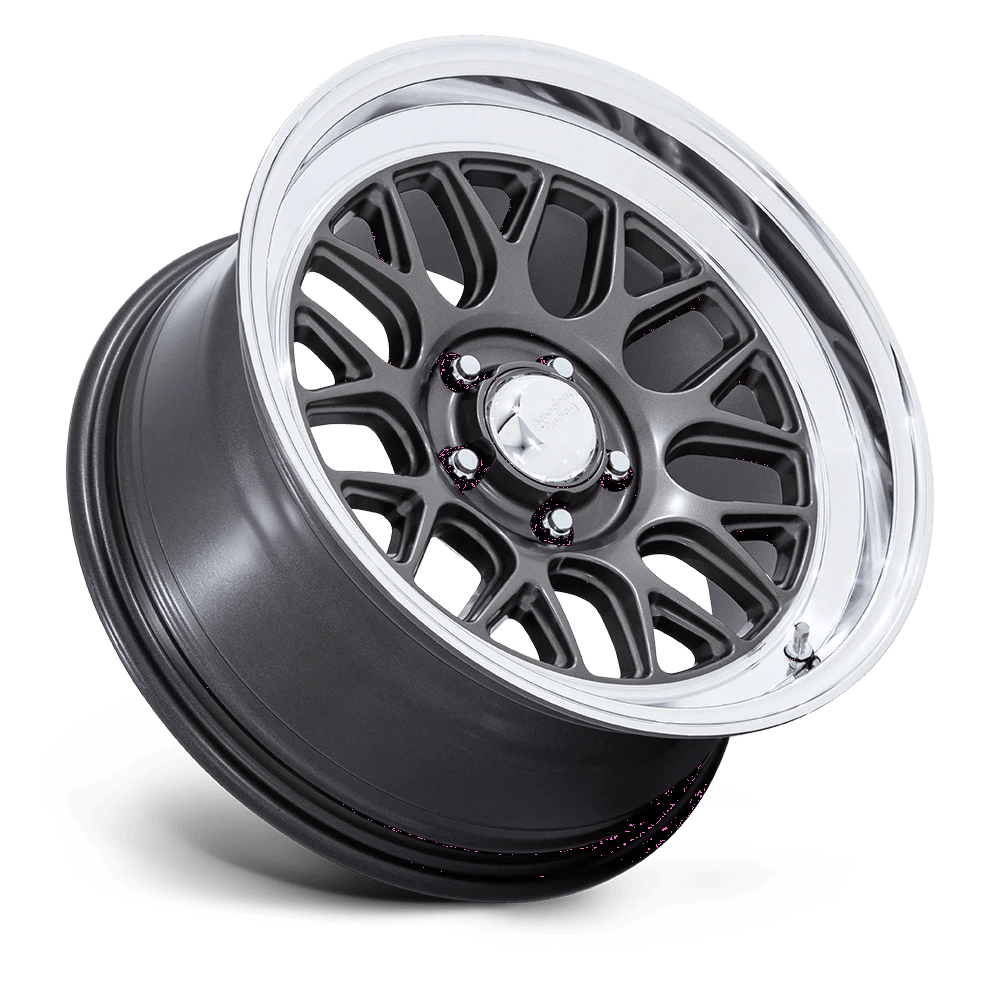 American Racing Vintage: kolo G-FORCE 17X8 5X4.5 72 +0 Šedá - Obrázek 3