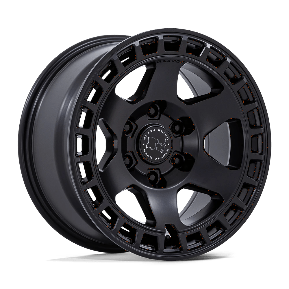 Black Rhino: cerchio BAHARI 17X8.5 5X5 71 -10 Nero - immagine 2