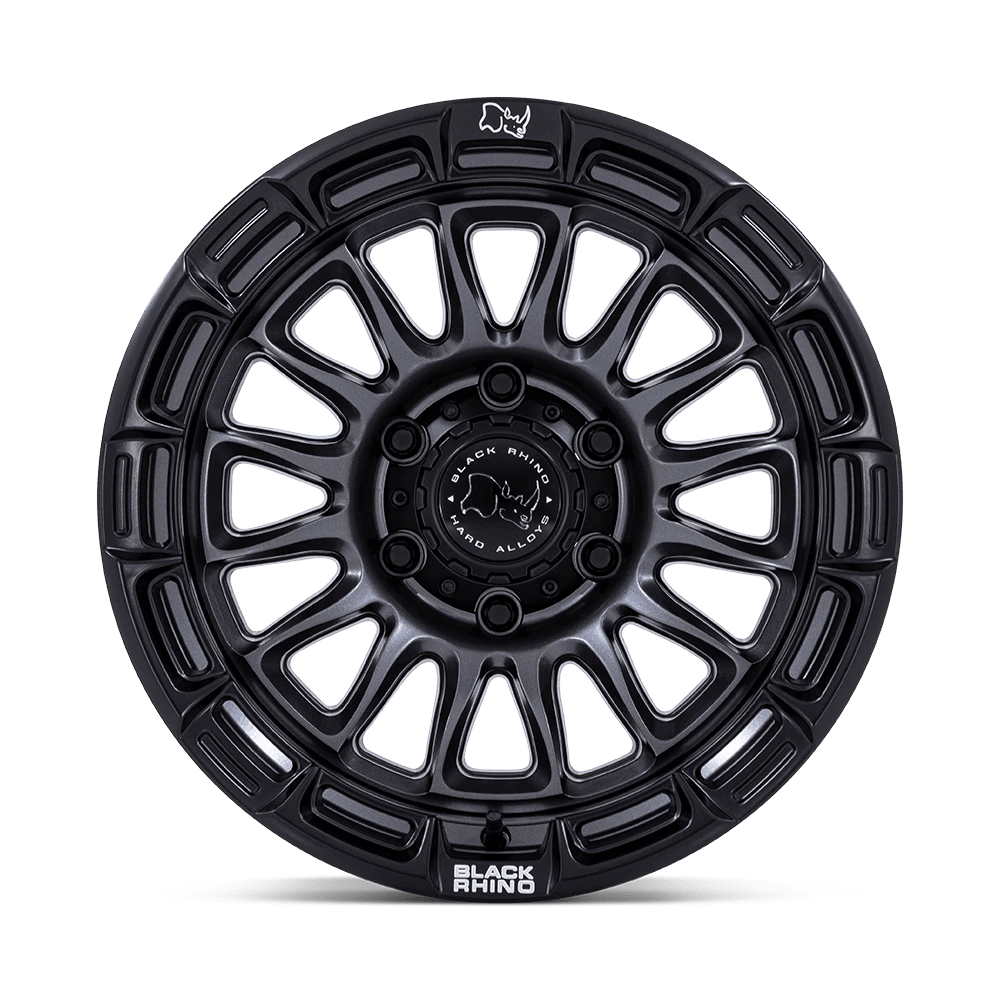 Black Rhino: cerchio RIVAL 17X9 6X5.5 106 -12 Metallo di canna di fucile - immagine 4