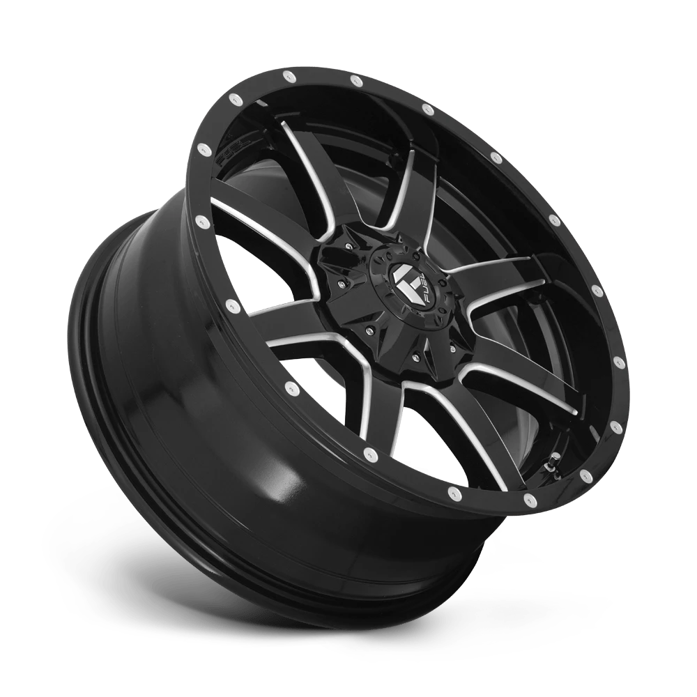 Fuel: Felge D610 MAVERICK 22X12 5X4.5/5.0 NBL -44MM Schwarz – Bild 3