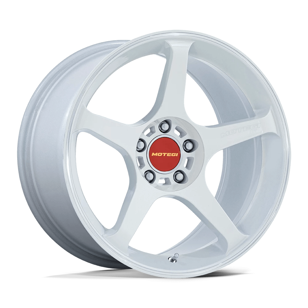 Motegi: kolo BATTLE V 18X8.5 5X120 74 +35 Bílý - Obrázek 2
