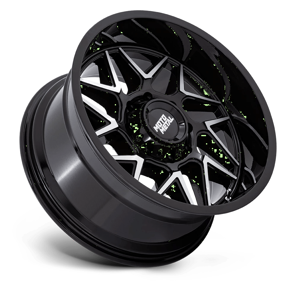 Moto Metal: Felge TURBINE 20X9 8X170 125 +1 Schwarz – Bild 3