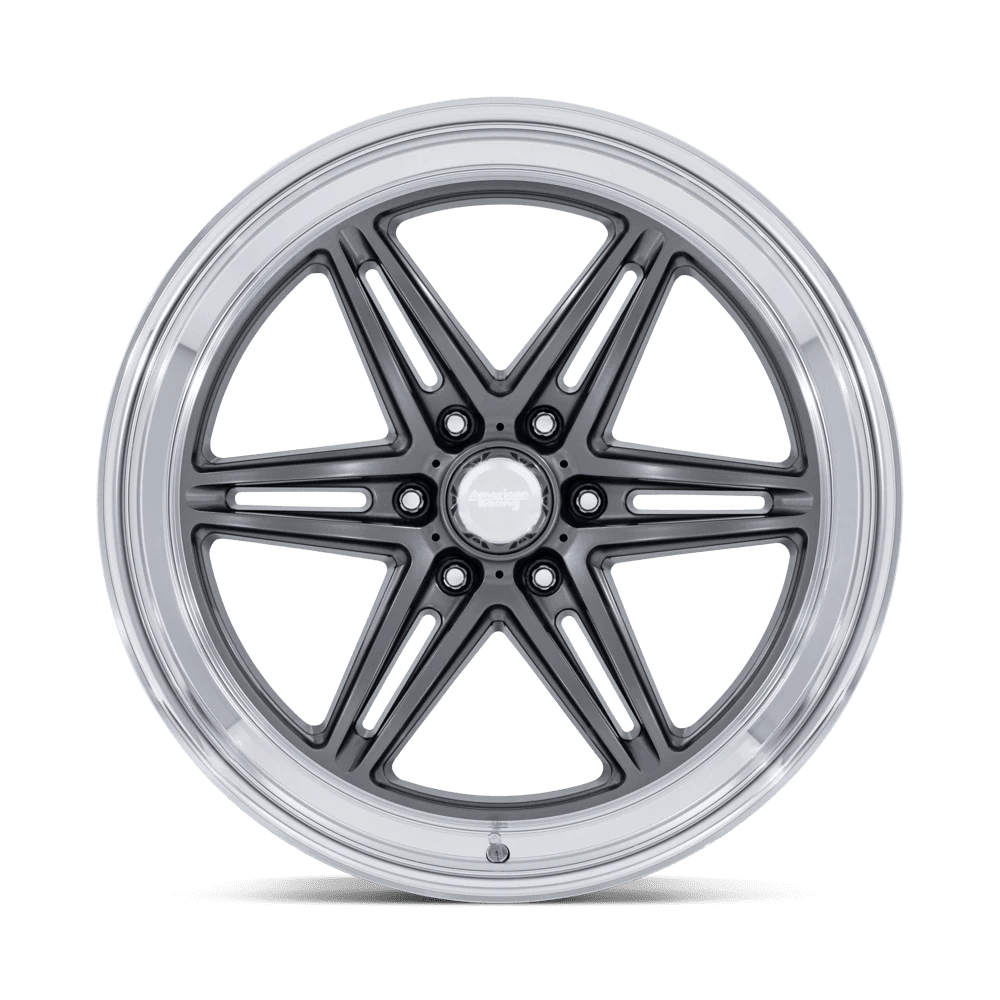 American Racing: kolo GROOVE 6 DRAG 17X10 6X135 +38 ANT-DCLP Šedé - Obrázek 4