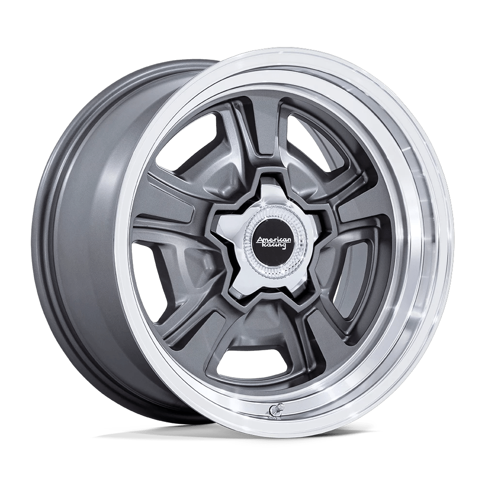 American Racing Vintage: kolo MARAUDER 20X8.5 5X5 78 +6 Šedá - Obrázek 2
