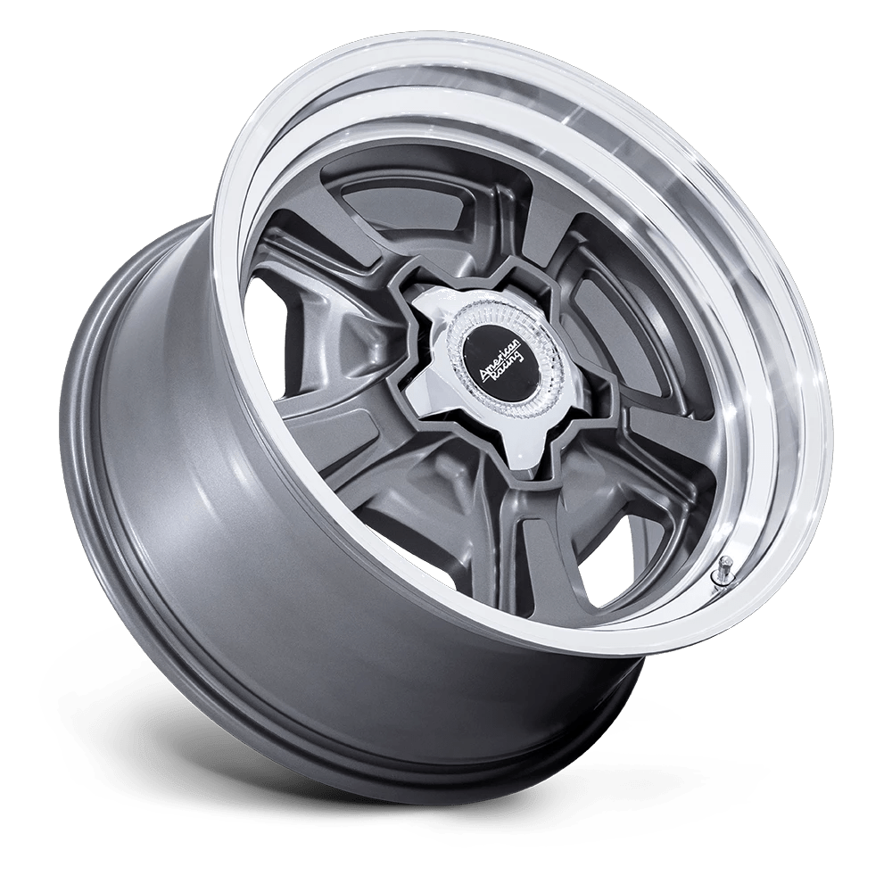 American Racing Vintage: kolo MARAUDER 20X8.5 5X5 78 +6 Šedá - Obrázek 3