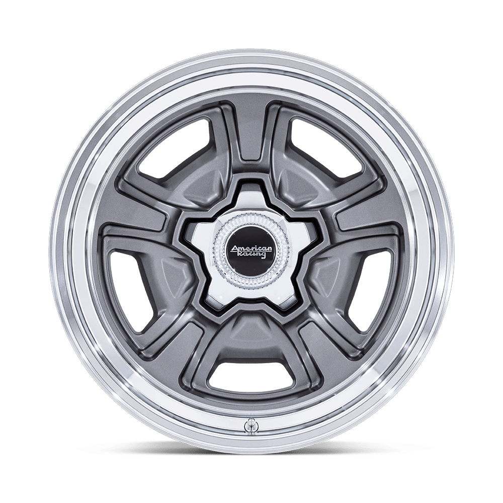 American Racing Vintage: kolo MARAUDER 20X8.5 5X5 78 +6 Šedá - Obrázek 4