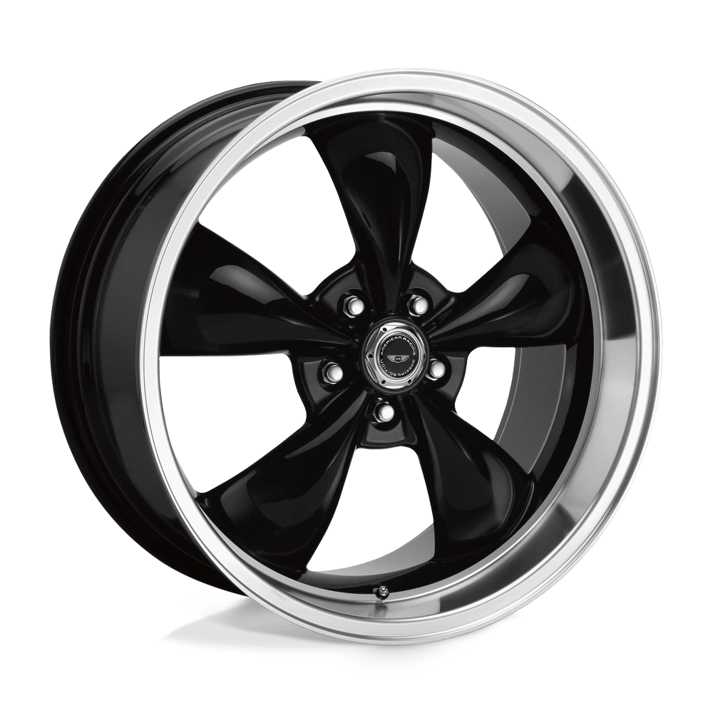 American Racing: wheel AR105M TT-M 16X7 5X110 G-BLK/MCH +35MM Black - Image 2