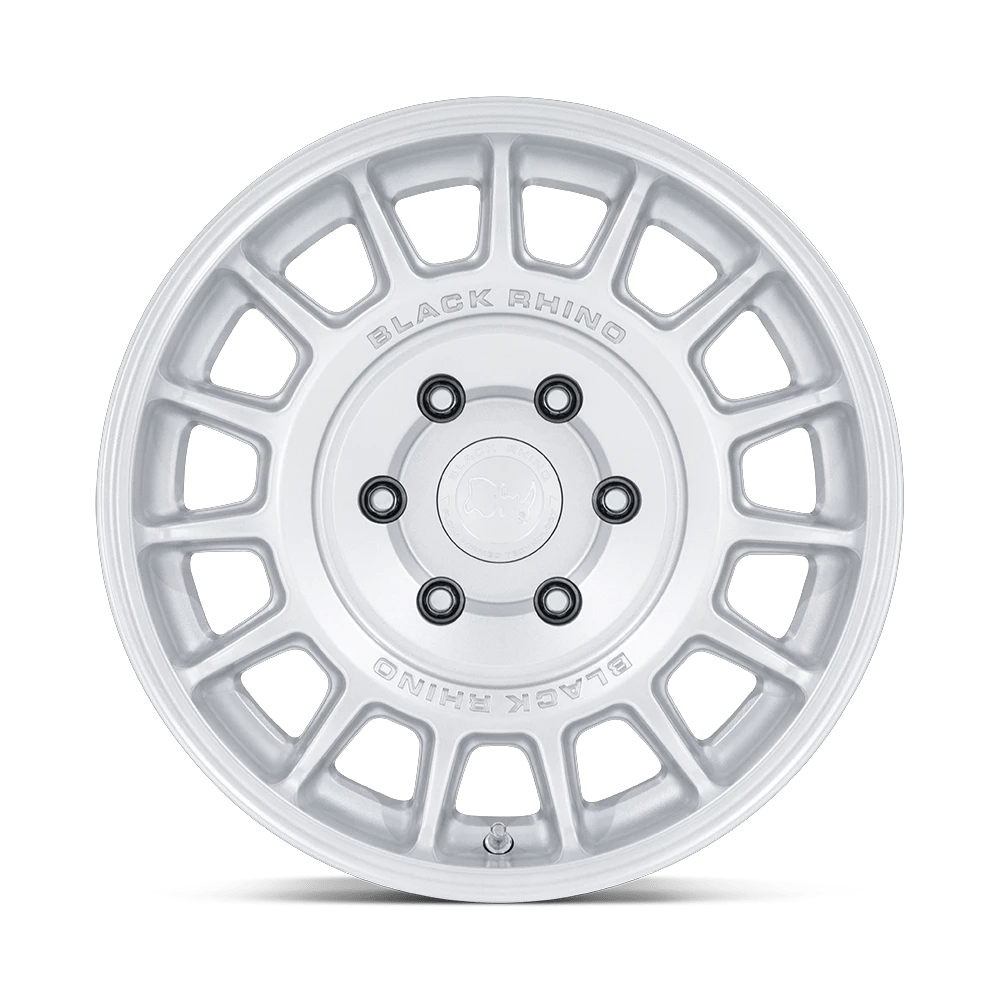 Black Rhino: Felge VOLL 18X8 5X4.5 72 +25 H-SLV Silber – Bild 4