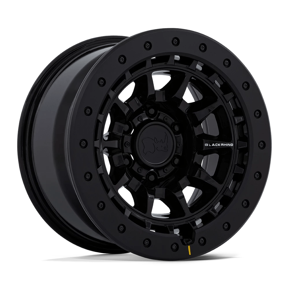 Black Rhino: cerchio TUSK 17X8.5 5X5 71 -10 Nero - immagine 2