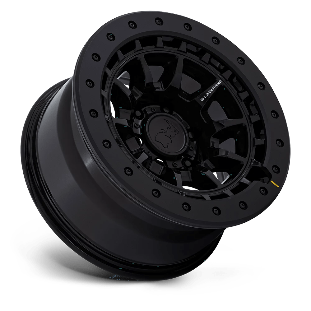 Black Rhino: cerchio TUSK 17X8.5 5X5 71 -10 Nero - immagine 3