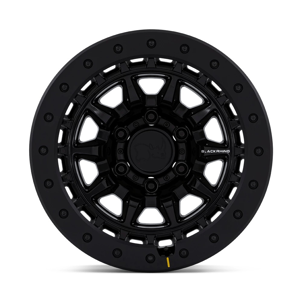 Black Rhino: cerchio TUSK 17X8.5 5X5 71 -10 Nero - immagine 4