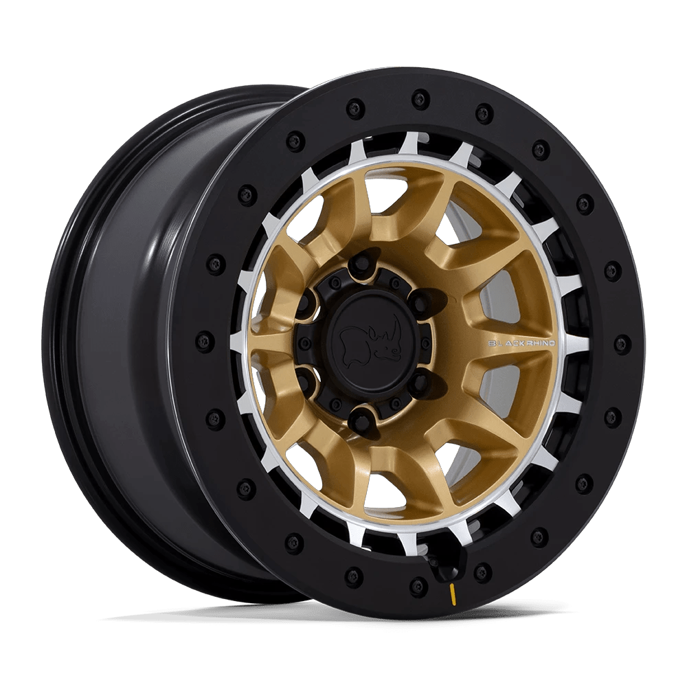 Black Rhino: Felge TUSK 17X8.5 6X5.5 106 -10 Goldenes – Bild 2