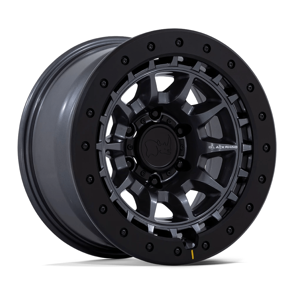 Black Rhino: cerchio TUSK 17X8.5 6X135 87 +0 Metallo di canna di fucile - immagine 2