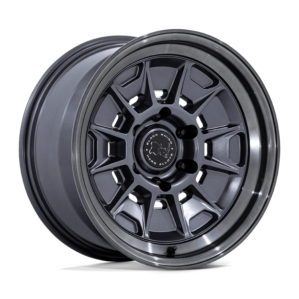 Black Rhino: Felge MONDO 17X8.5 6X5.5 106 -10 Gunmetal – Bild 2