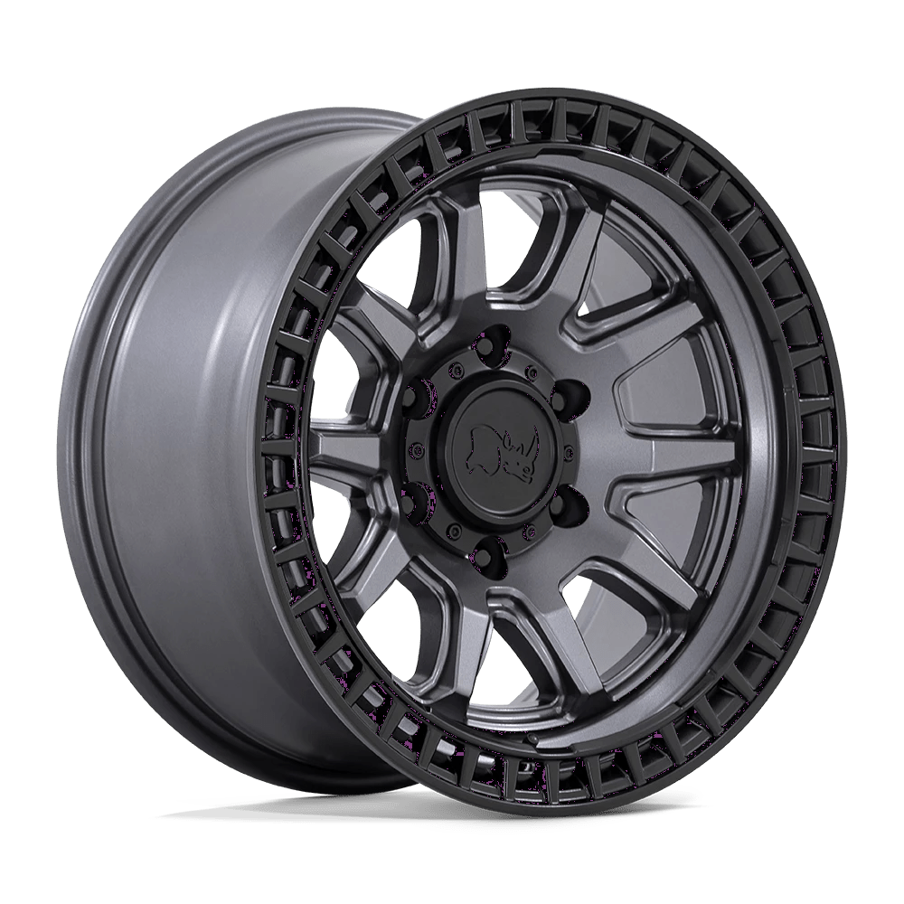 Black Rhino: wheel BR CALICO 20X9 6X5.5 106 M-GMTL BLK +0 Gray - Image 2