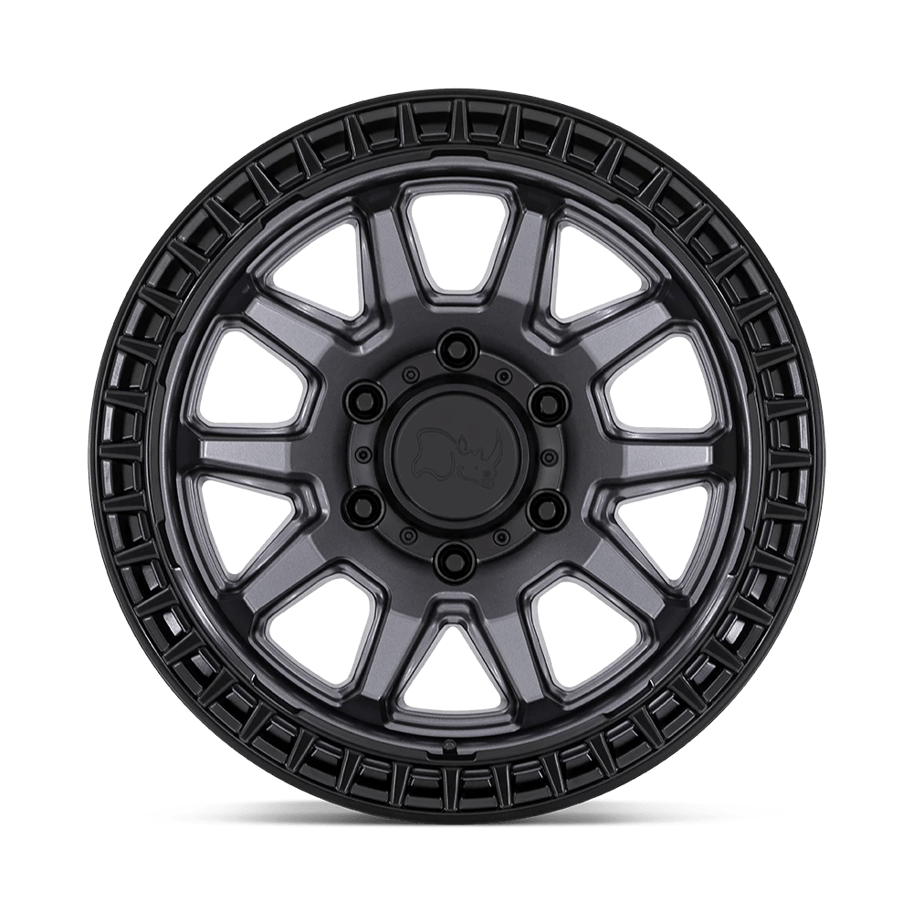 Black Rhino: wheel BR CALICO 20X9 6X5.5 106 M-GMTL BLK +0 Gray - Image 4